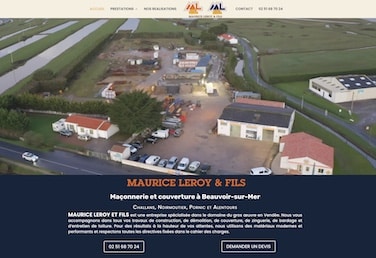 creation de site Web à Bouin - artisant
